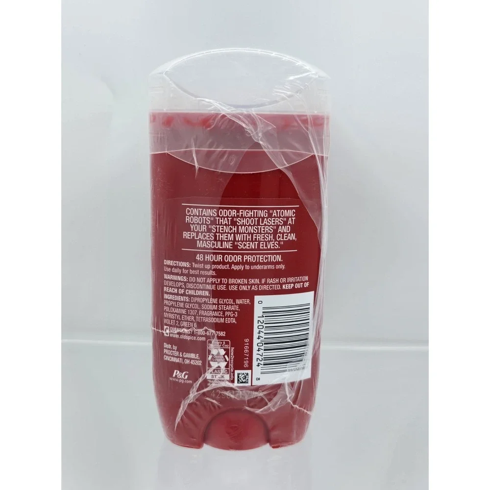 3 Old Spice Sport High Endurance Men's Deodorant 3 Pack‎ 3 oz Each Aluminum Free